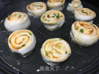 煎卷子的做法步骤：16