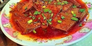 醋熘鸡血的做法步骤：6