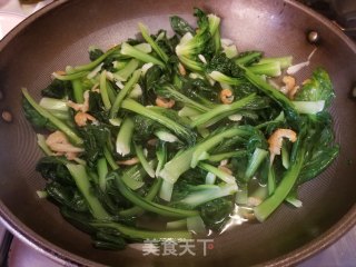 海米上汤塔菇菜的做法步骤：8