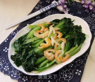 海米上汤塔菇菜的做法步骤：9