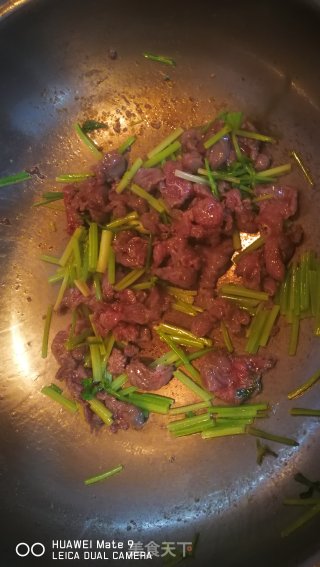 牛肉虾仁拌面的做法步骤：6