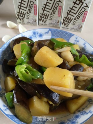 地三鲜的做法步骤：7