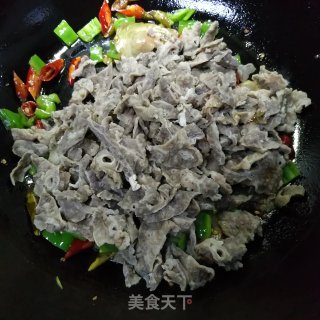 炒猪肺的做法步骤：8