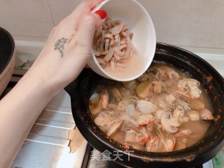 贝壳粉丝煲的做法步骤：16