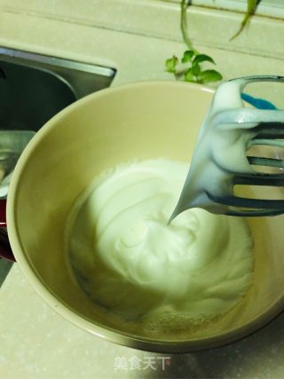 玉米甜豆黑米咸味蛋糕的做法步骤：10