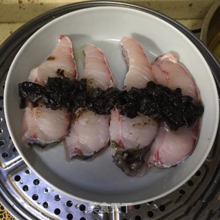 橄榄蒸鱼腩的做法步骤：5