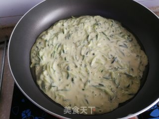 黄瓜鸡蛋饼的做法步骤：5