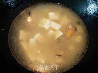 青口豆腐汤的做法步骤：7