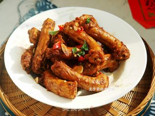 炒鸡脖子的做法步骤：7