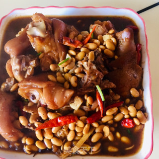 黄豆焖猪蹄的做法步骤：12