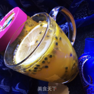 百香果柠檬水的做法步骤：7