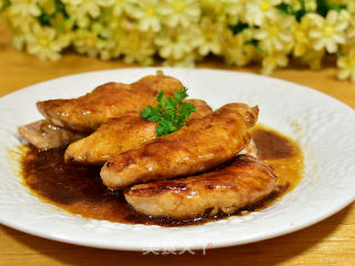 蚝油鸡胸肉的做法步骤：6