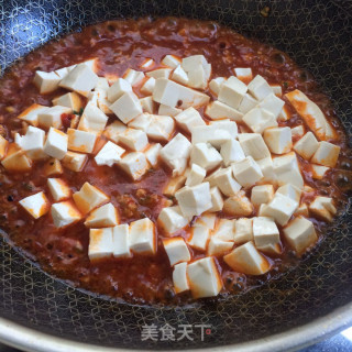 香辣嫩豆腐的做法步骤：7