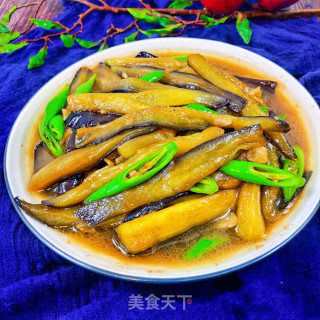 鱼香茄条的做法步骤：8