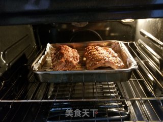 下酒菜--秘汁烤排骨的做法步骤：10