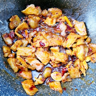 下酒菜干锅千叶豆腐的做法步骤：7