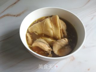 鲍鱼花胶鸡汤的做法步骤：4