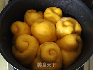 平底锅版面包的做法步骤：10