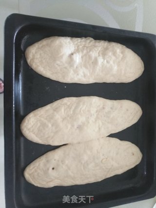 香葱火腿肉松面包的做法步骤：8