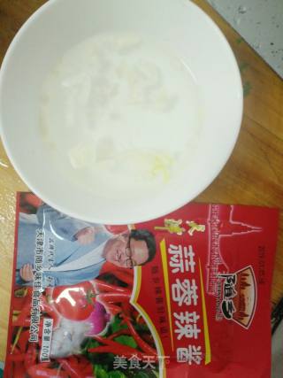 家庭版烤冷面的做法步骤：3