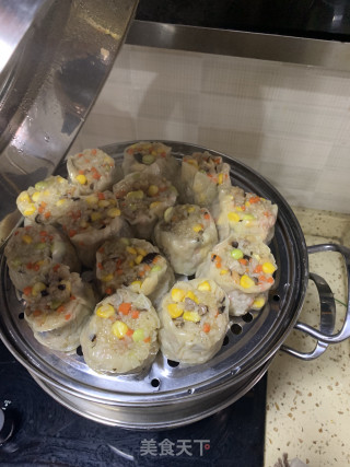 糯米烧卖～好吃的做法步骤：11