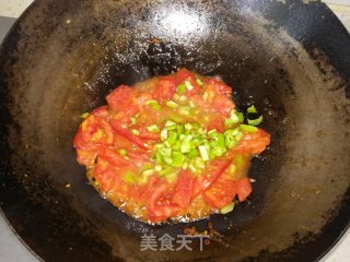 西红柿尖椒炒鸡蛋的做法步骤：7