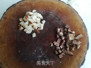 腊肉炒杂蔬的做法步骤：2