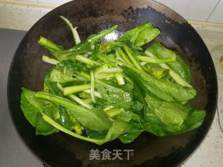 蒜蓉菜心的做法步骤：4