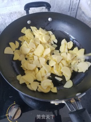 炒土豆片的做法步骤：3