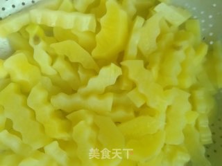 凉拌土豆条的做法步骤：4