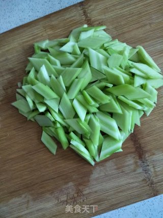 甜椒炒芥兰的做法步骤：4