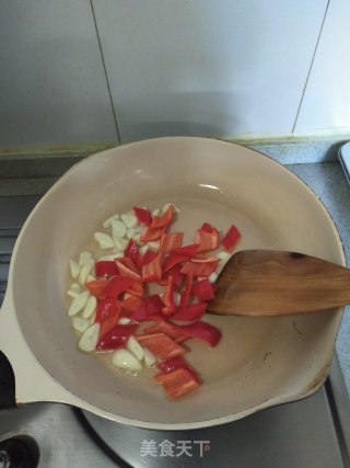 甜椒炒芥兰的做法步骤：9