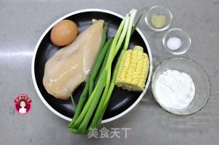 鸡肉玉米肠的做法步骤：1