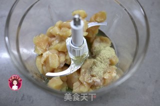鸡肉玉米肠的做法步骤：4