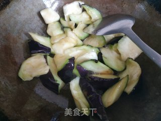 四季豆烧茄子的做法步骤：8