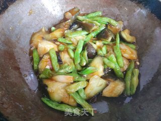 四季豆烧茄子的做法步骤：12