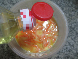 胡萝卜鸭蛋糕的做法步骤：6