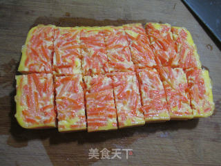 胡萝卜鸭蛋糕的做法步骤：13