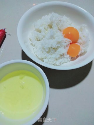 简单黄金炒饭的做法步骤：2