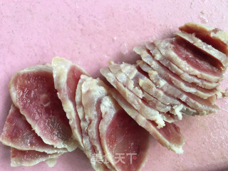 腊味蒸千张的做法步骤：3
