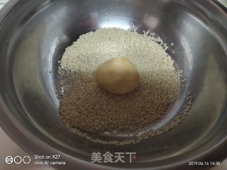 南瓜糯米饼的做法步骤：5