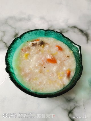 胡萝卜蘑菇粥的做法步骤：6