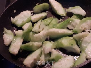 丝瓜炒蛋的做法步骤：9