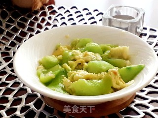 丝瓜炒蛋的做法步骤：12