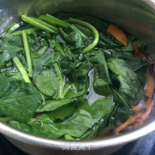 菠菜蛋皮汤的做法步骤：6