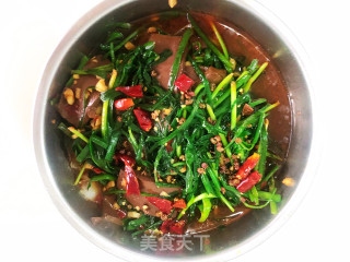 水煮鸭血的做法步骤：12