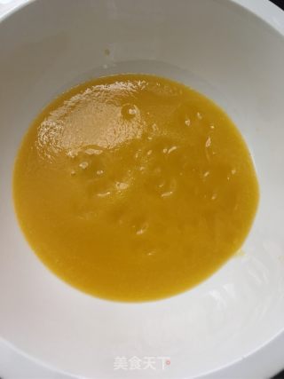 南瓜戚风蛋糕的做法步骤：3
