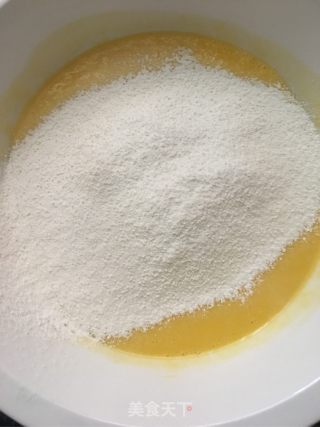 南瓜戚风蛋糕的做法步骤：6