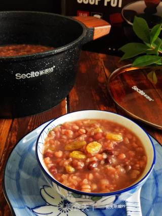 红豆薏米粥的做法步骤：10
