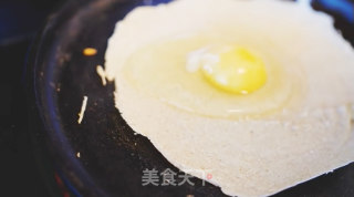 苦荞麦鸡蛋饼，为它我愿意天天早起！的做法步骤：4